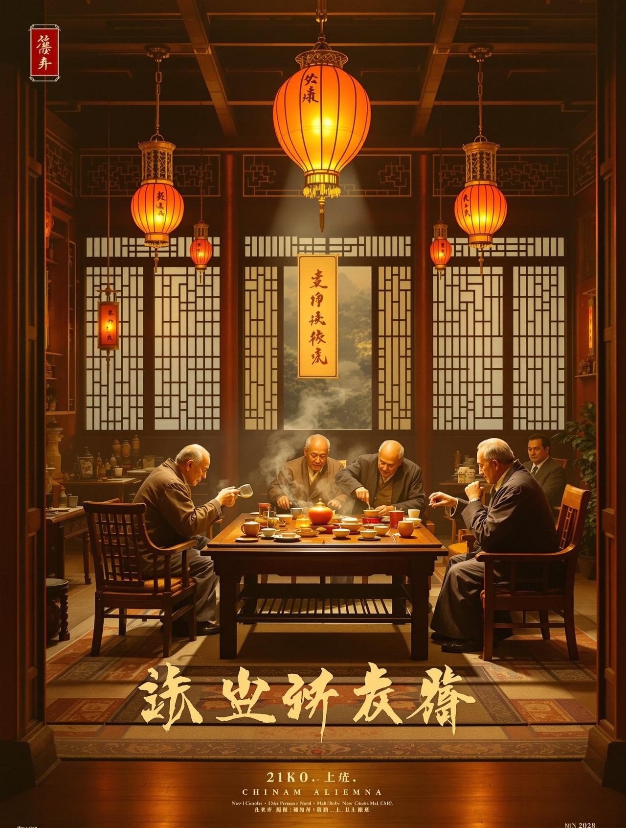 电影推荐作品《老茶馆》海报