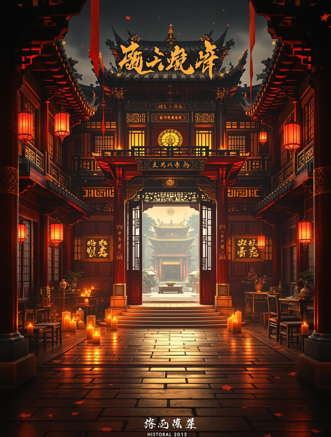 电影推荐作品《长安夜未央》海报